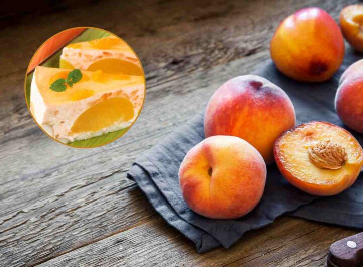 zuccotto alle pesche ricetta