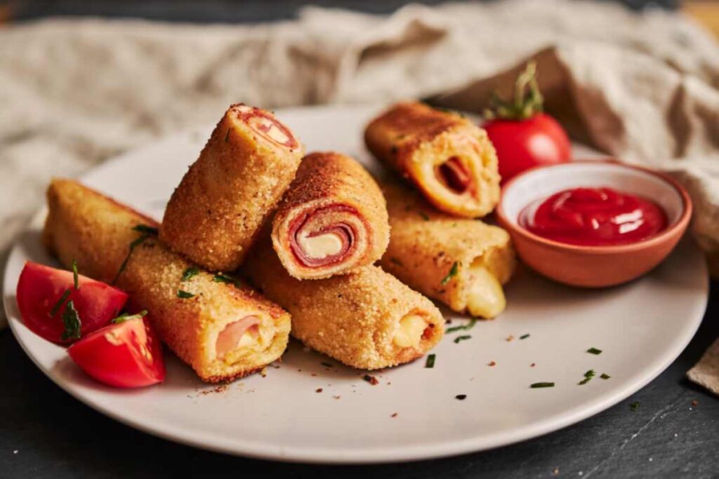 Rotoli carne panata