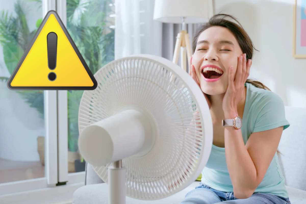 Ventilatore pericoloso