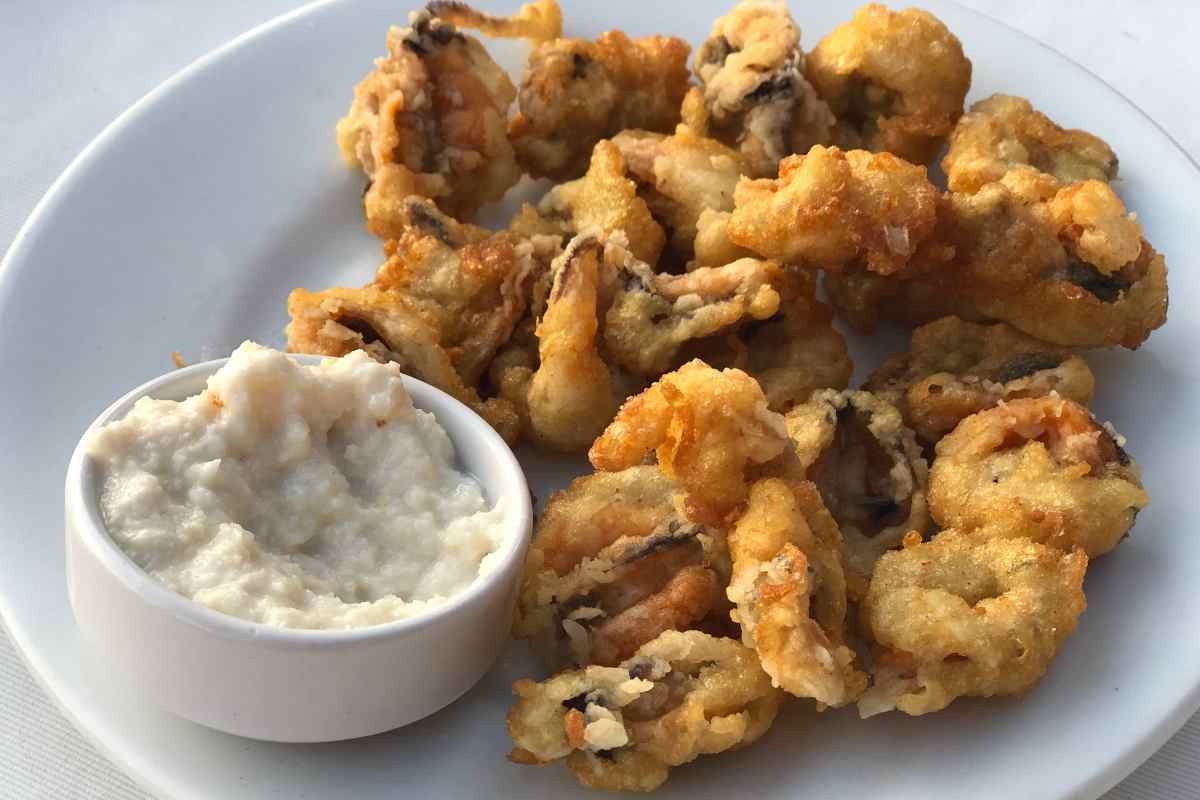 cozze fritte ricetta