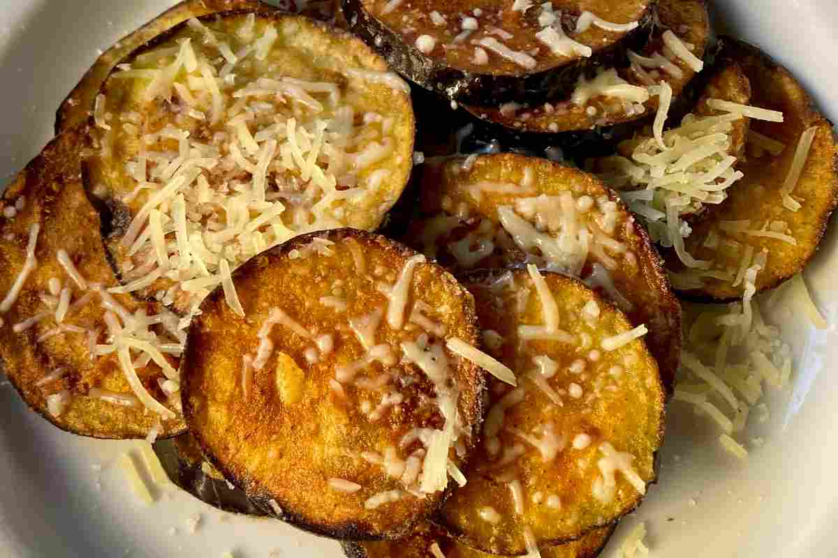 melanzane fritte più leggere