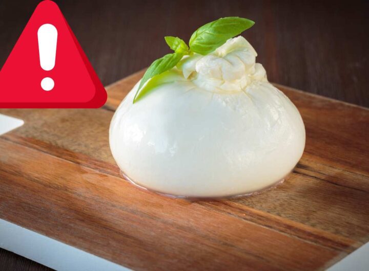 scatta allerta mozzarella