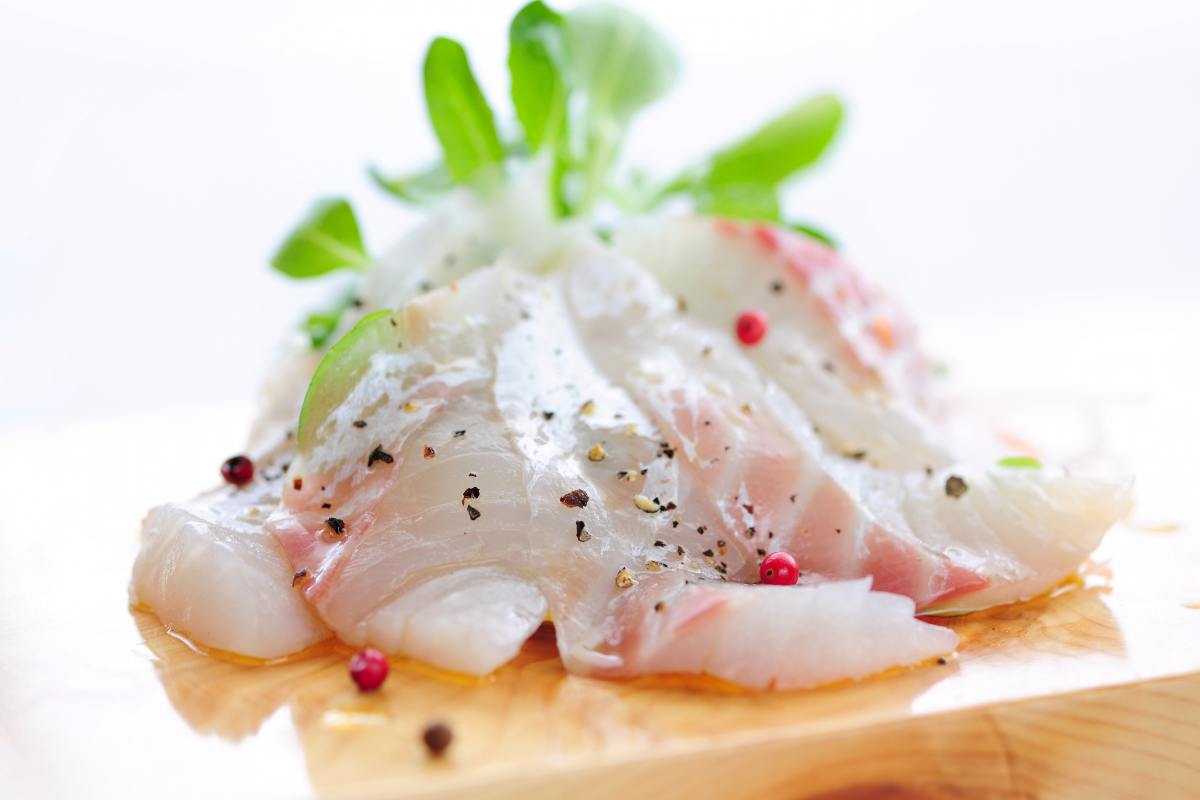 carpaccio pesce antipasto