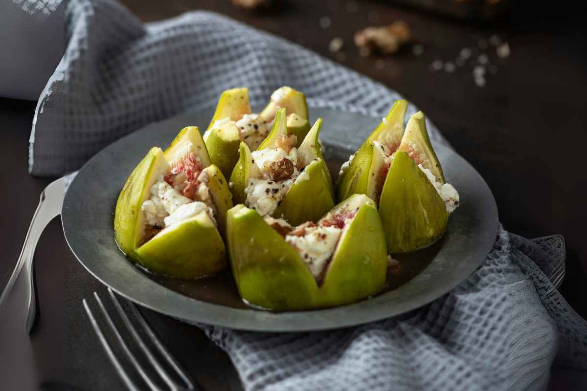fichi e formaggio ricetta