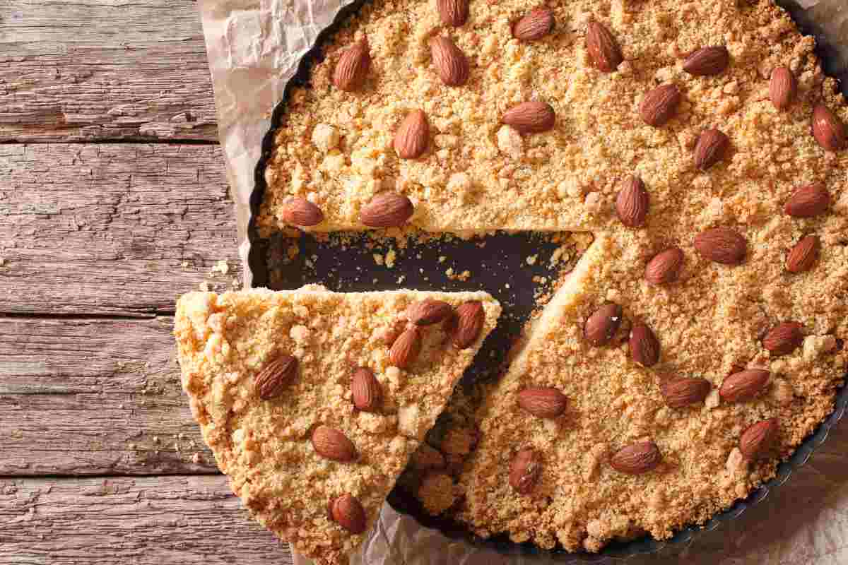 ricetta torta sbriciolata nutella