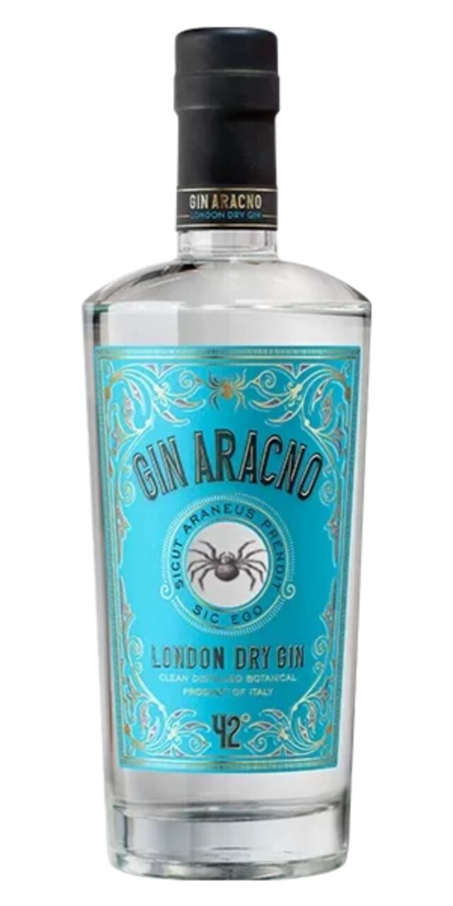 Gin Aracno: il London Dry Gin prodotto in Italia ora acquistabile su Giordano.