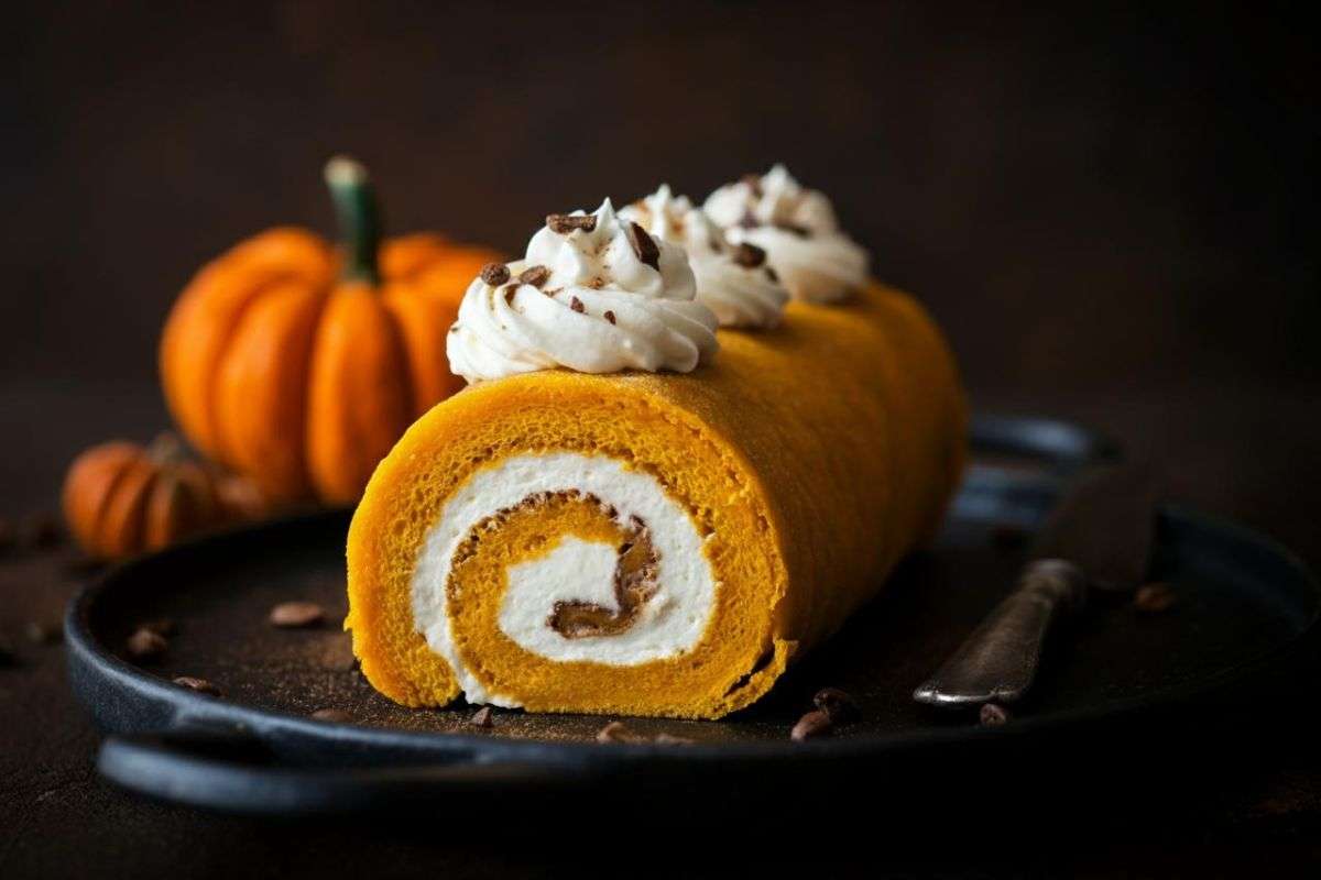 Preparazione dolce alla zucca