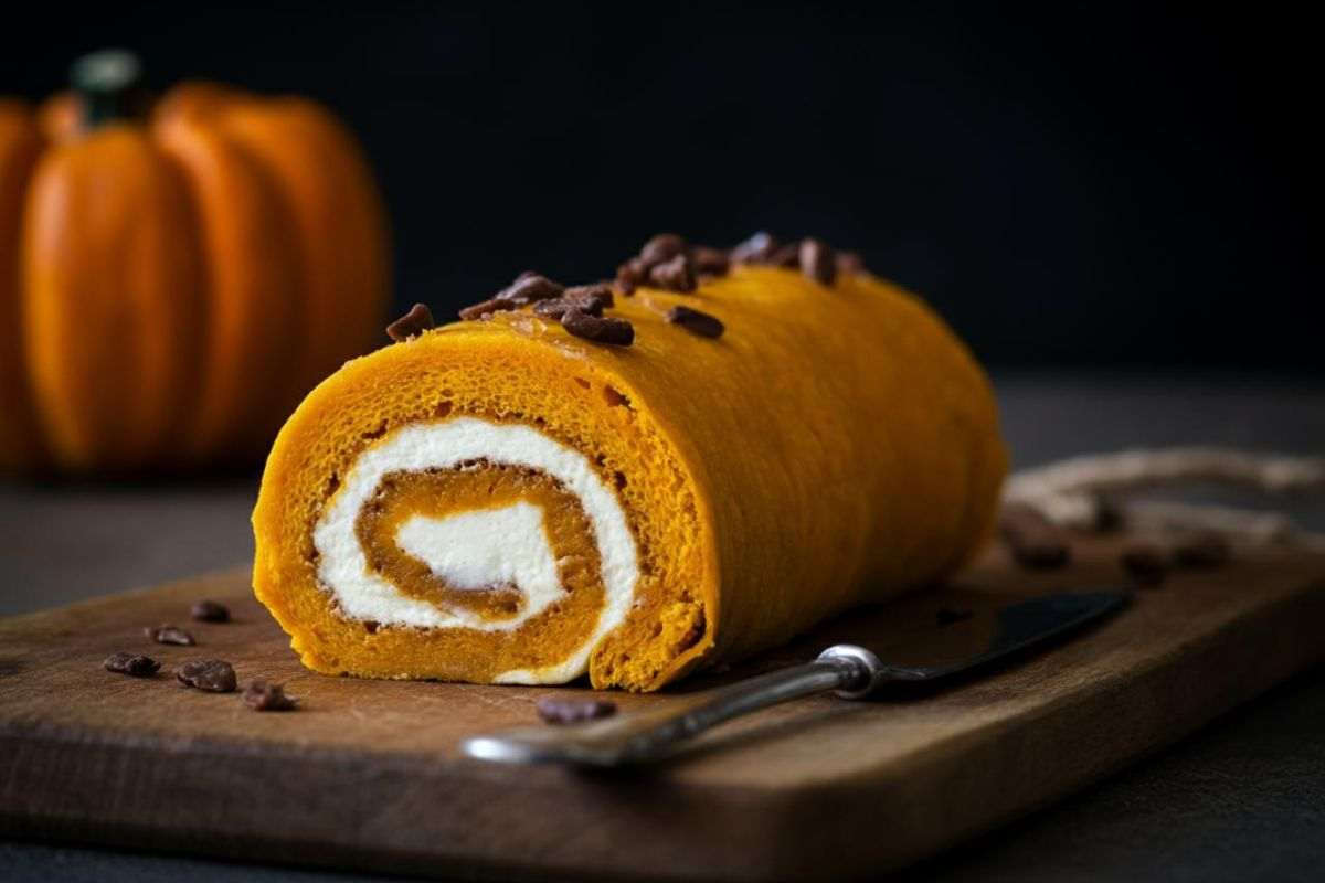 Rotolo alla zucca, preparazione