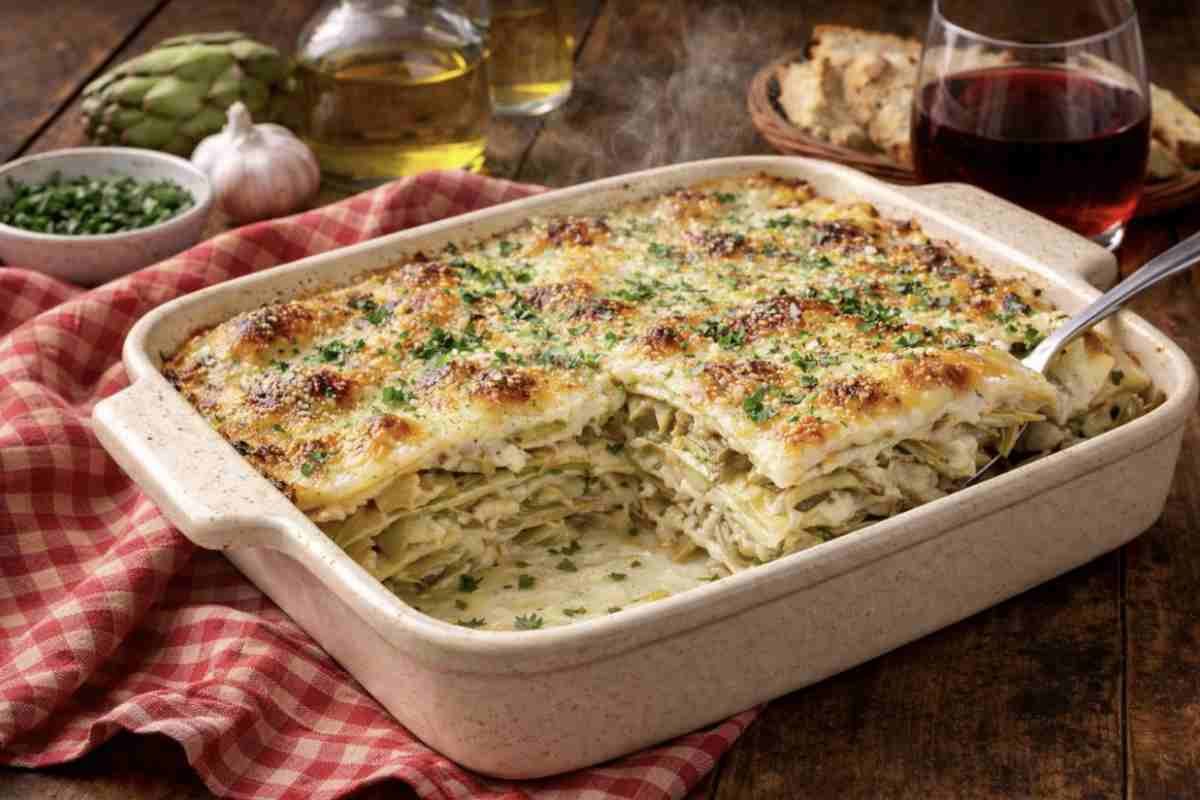 Tra le tante opzioni, le lasagne con carciofi e patate rappresentano una scelta perfetta per sorprendere i vostri cari con un piatto gustoso