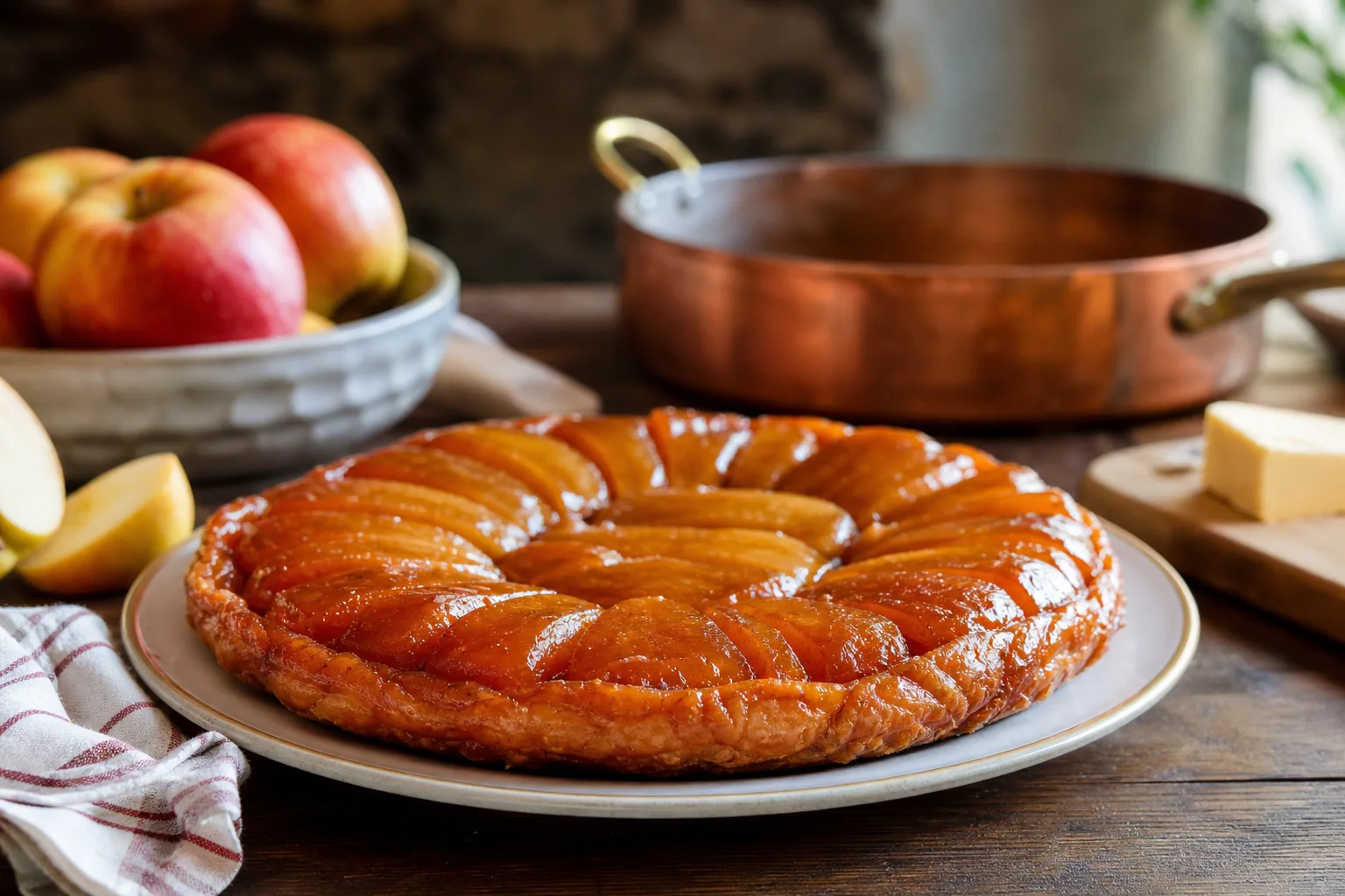 Tarte tatin: la ricetta originale francese della torta di mele rovesciata