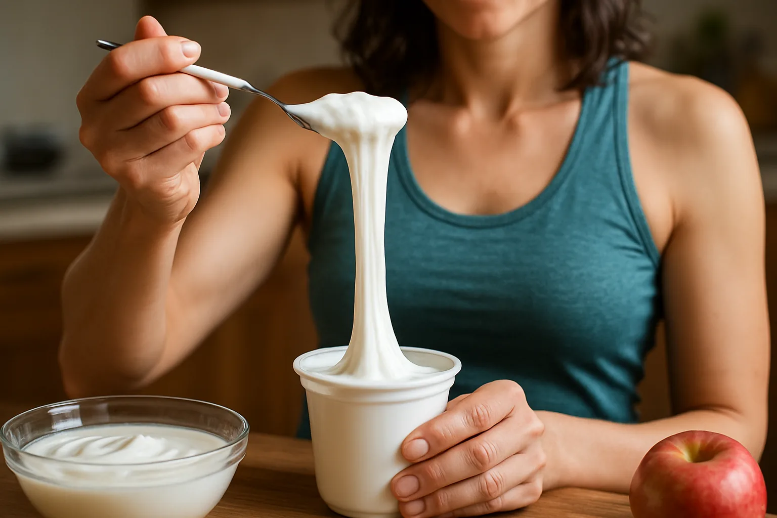 Stretchy yogurt: lo yogurt filante che sta spopolando su TikTok, cos'è e come si prepara