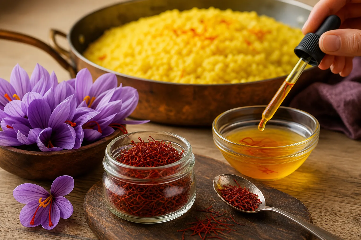 Come usare lo zafferano in cucina: consigli d'uso e le migliori ricette per valorizzarlo