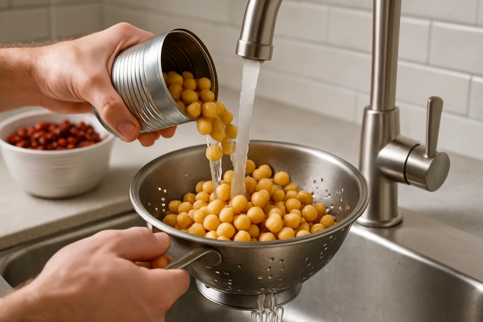 Legumi in scatola: vanno sciacquati prima di mangiarli?
