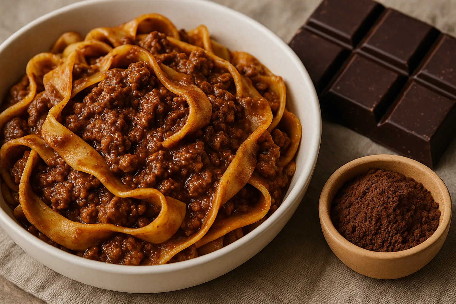 Perché si mette il cioccolato nel ragù: storia, regioni e tecnica culinaria