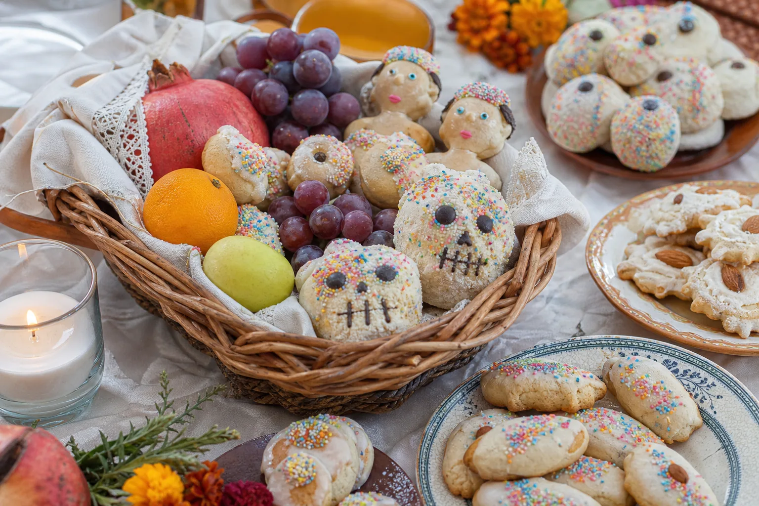 Cannistru siciliano e biscotti tetù e teio: i dolci della Festa dei Morti