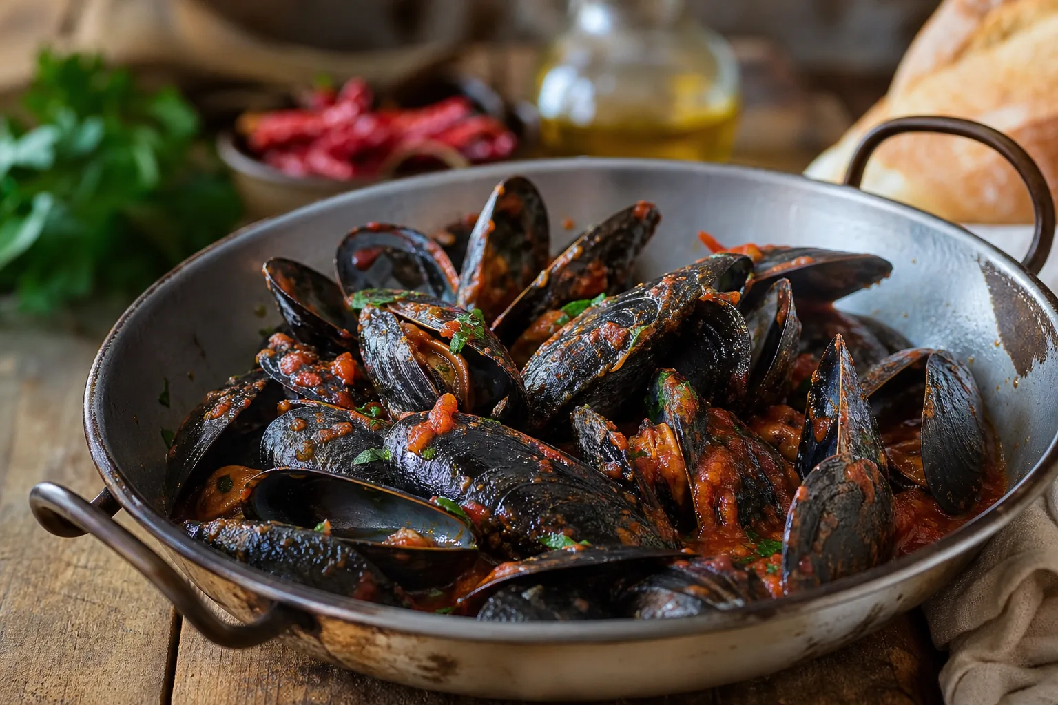 Cozze alla tarantina: la ricetta originale pugliese e come prepararla a casa