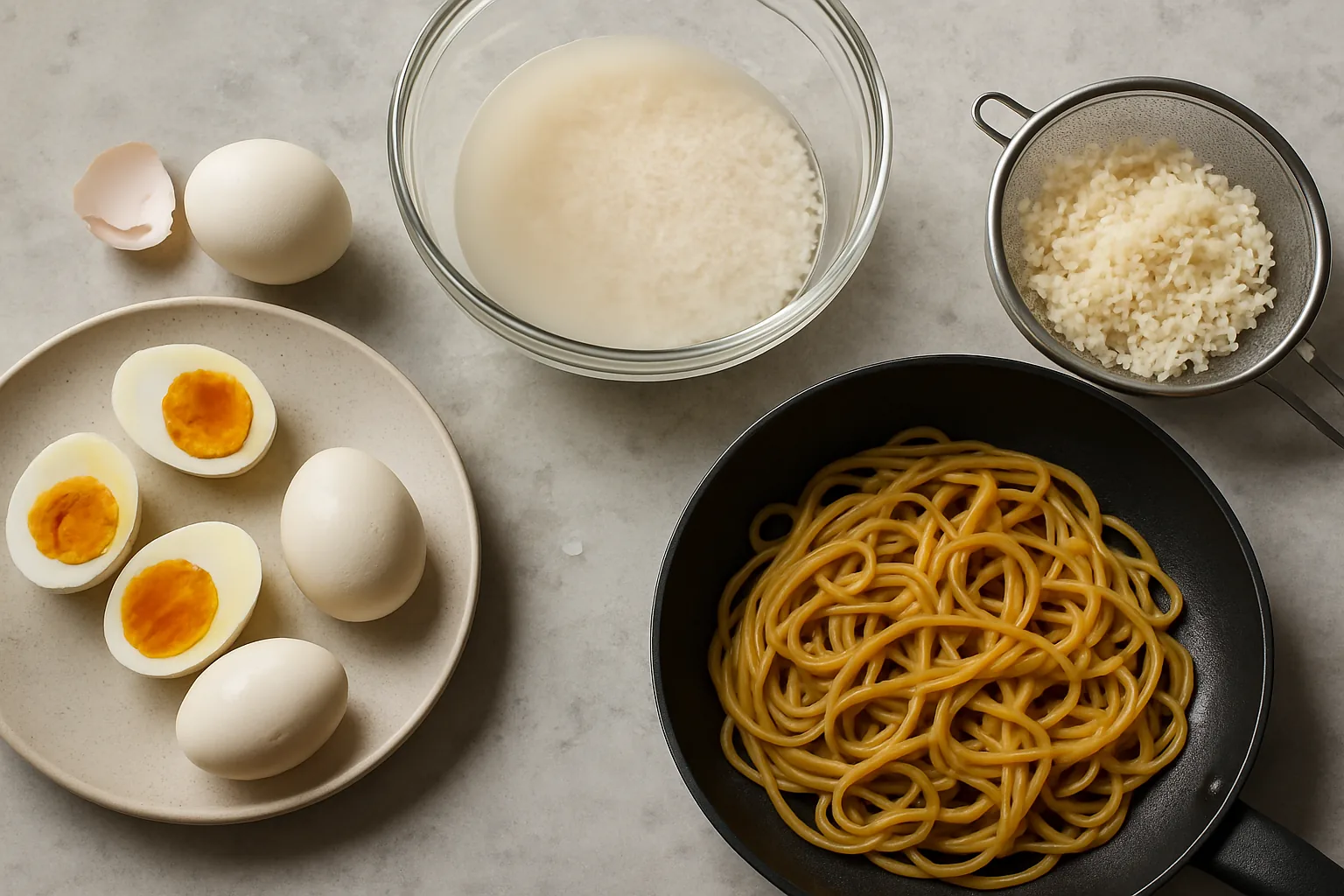 Errori comuni nella cucina di base: uova sode, riso asiatico, verdure nel brodo